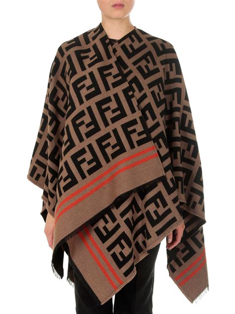 fendi ponch|fendi ponchos for women.